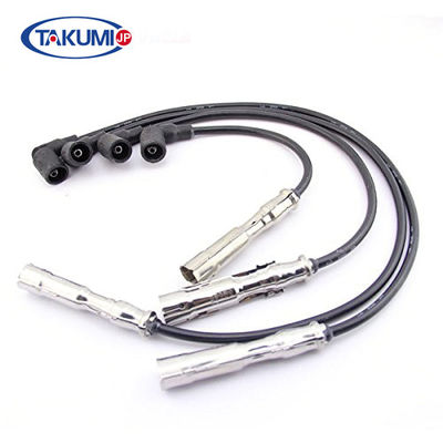 VW Golf-Zündkerze verkabelt EPDM/Widerstands-Hochdruck des Kieselgel-021905409AD